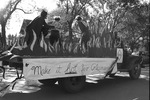 1950 Homecoming Parade Float by Nebraska State Teachers College at Kearney