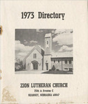 Zion Lutheran Church 1973 Directory by Zion Lutheran Church