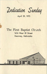 First Baptist Church Dedication by First Baptist Church