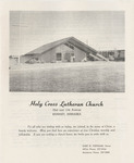 Holy Cross Lutheran Church bulletin by Holy Cross Lutheran Church