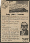 Holy Cross Lutheran History Newsclipping by Holy Cross Lutheran Church