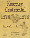 Kearney Centennial Events Poster by Kearney Centennial Commission