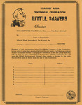 Little Shavers Charter by Kearney Centennial Commission