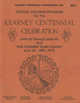 Official Souvenir Program for the Kearney Centennial Celebration by Kearney Centennial Commission