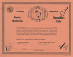 Blank Smoothies Club Certificate by Kearney Centennial Commission