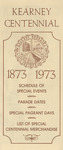 Kearney Centennial Schedule of Special Events by Kearney Centennial Commission