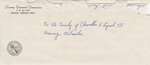 Letter to the Family of Chandler S. Lynch III by Chandler S. Lynch III