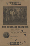 Parody Wanted poster for The Renegade Brothers by unknown