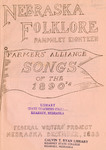 Farmers' Alliance Songs of the 1890's - Nebraska Folklore