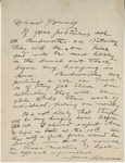 Letter from Robert Henri to Art Young